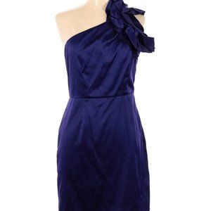 Francesca's Purple Cocktail Dress - One Shoulder
